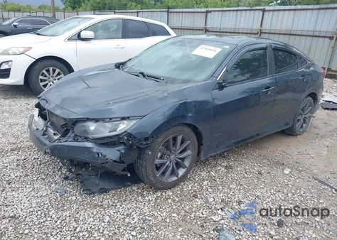 2020 Honda Civic Ex from USA, damaged, VIN 19XFC1F32LE013448